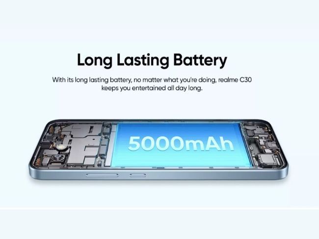 Realme C30 Battery