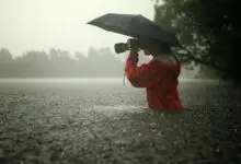 عکاسی در آب و هوای بارانی