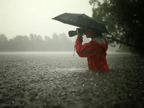 عکاسی در آب و هوای بارانی