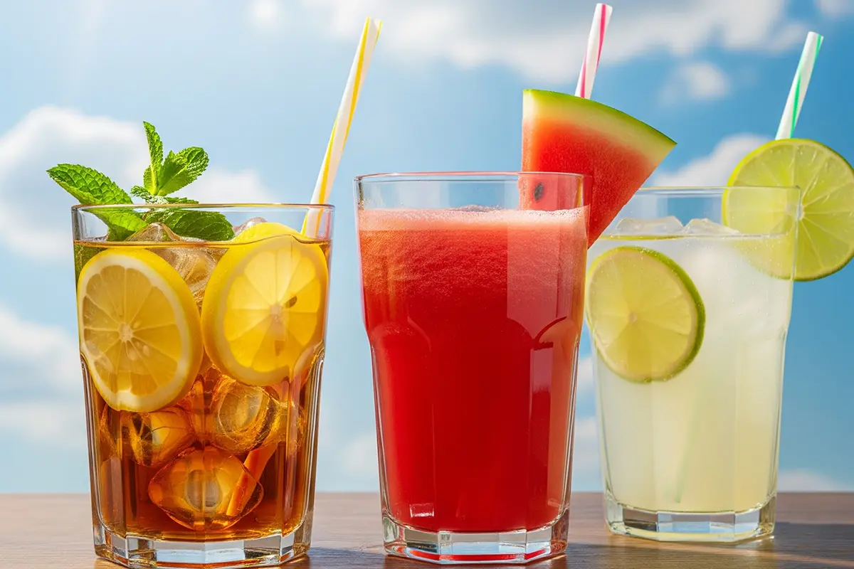 نوشیدنیهای خنک تابستانی: طراوت در یک لیوان!