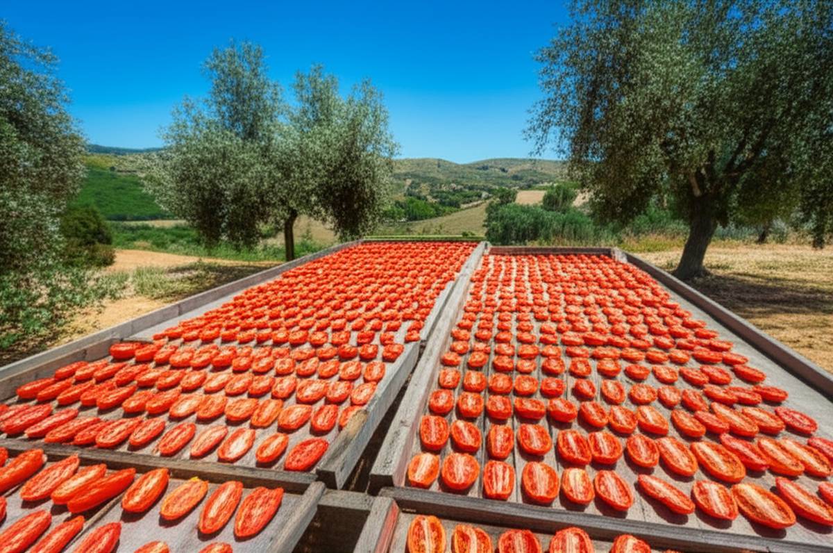 خشک کردن گوجه فرنگی در آفتاب: یه روش خونگی خوشمزه و آسون!