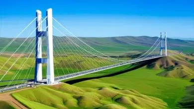پل معلق پارس‌آباد اردبیل