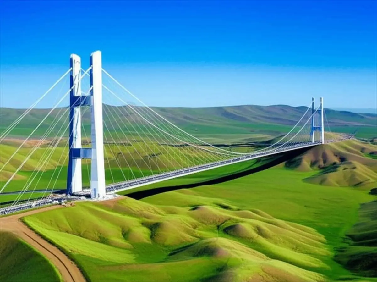 پل معلق پارس‌آباد اردبیل