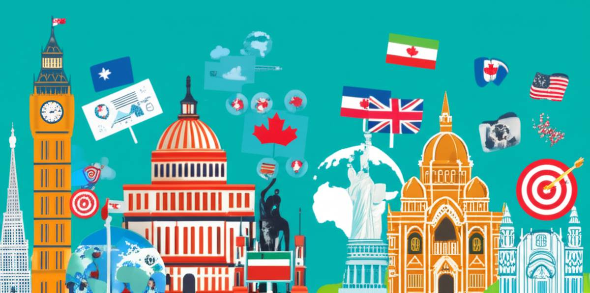 بهترین کشورها برای مهاجرت نیروهای مارکتینگ ایرانی