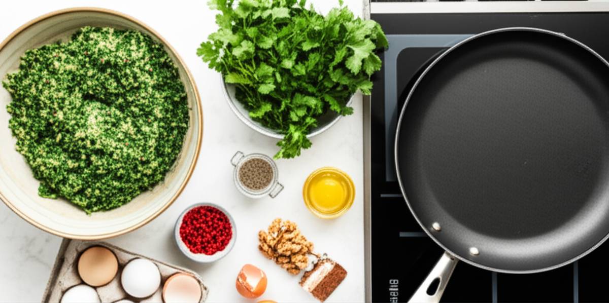 طرز تهیه کوکو برای 3 نفر