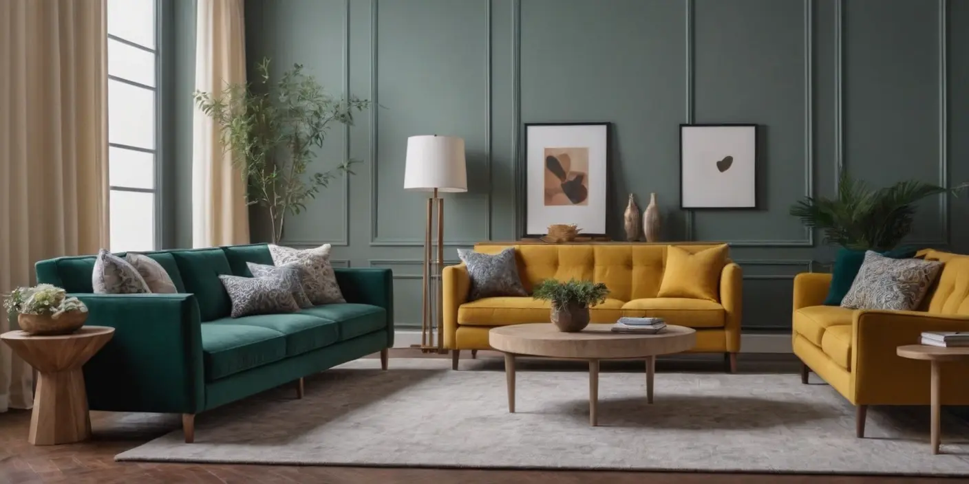 راهنمای انتخاب رنگ مبل بر اساس گروههای رنگی