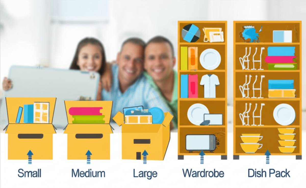 راهنمای جامع کارتن اسباب کشی: راز یک اسباب کشی بدون دردسر