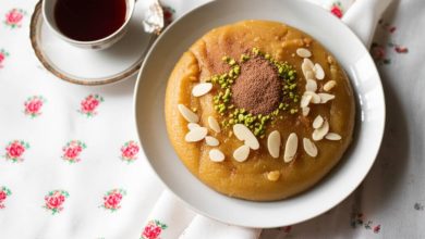 طرز تهیه حلوا برای 4 نفر