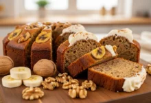 طرز تهیه کیک موز و گردو: راهنمای جامع برای یک شاهکار خانگی