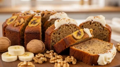 طرز تهیه کیک موز و گردو: راهنمای جامع برای یک شاهکار خانگی