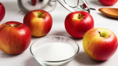 طرز تهیه کمپوت سیب یک کیلو