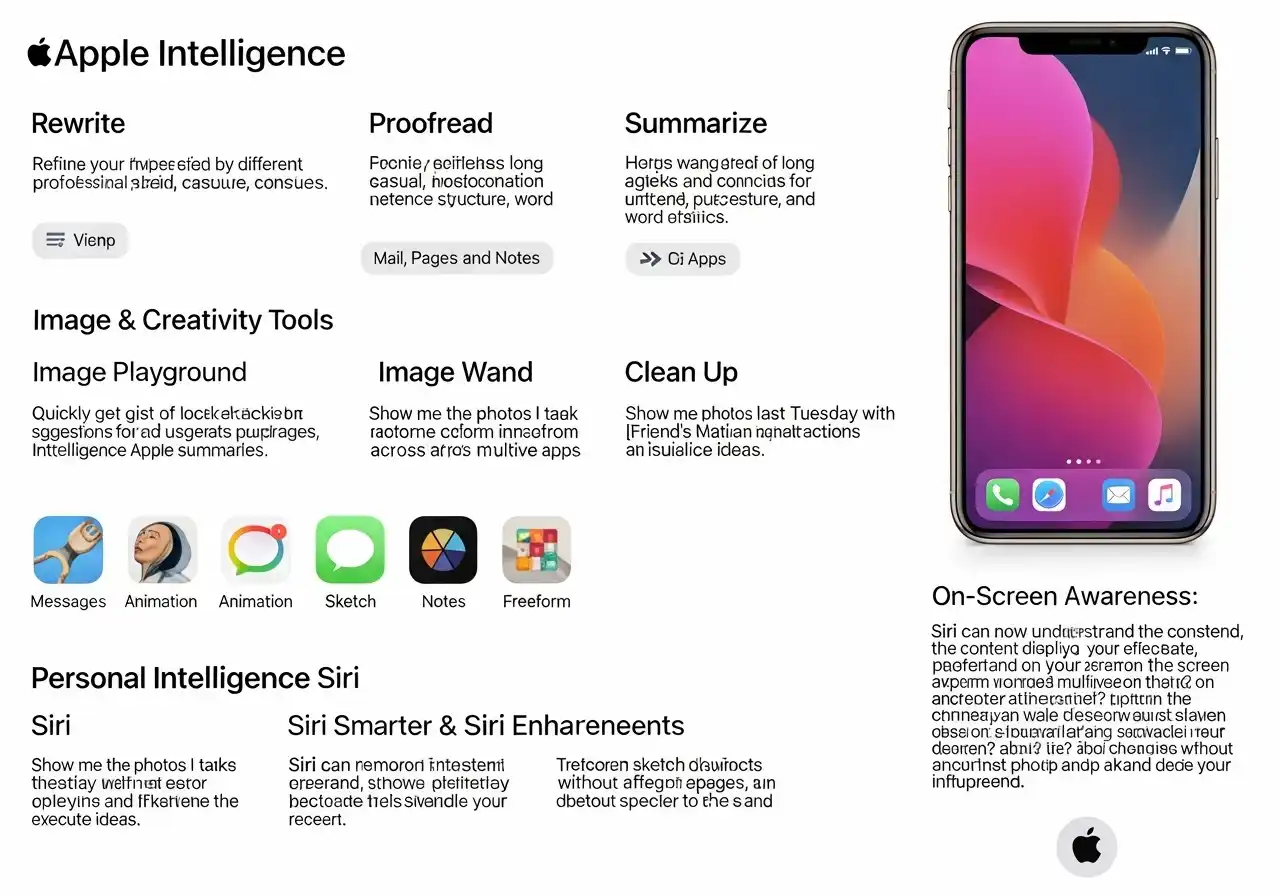 امکانات جدید هوش مصنوعی اپل در iOS 26 چیست و به کدام گوشی ها می‌رسد؟