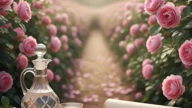 راهنمای کامل استفاده از گلاب برای تسکین تپش قلب و اضطراب