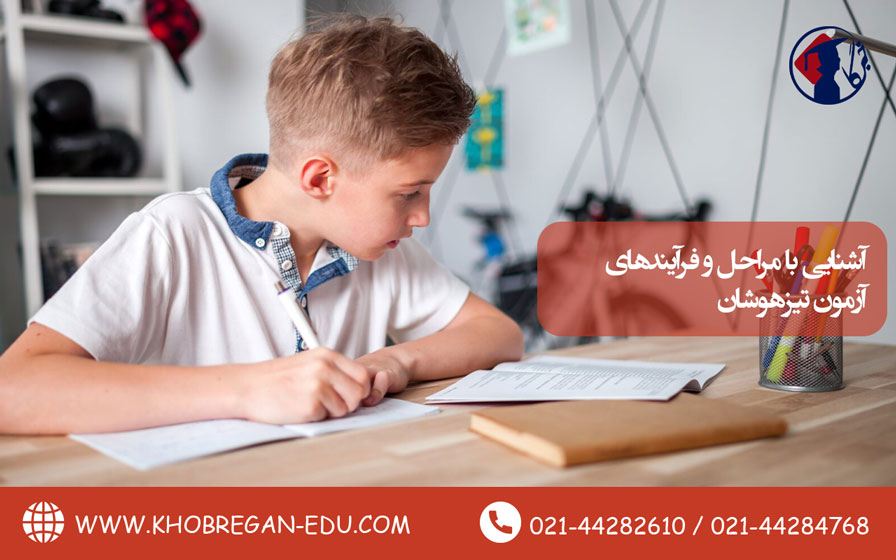 آشنایی با مراحل و فرآیندهای آزمون تیزهوشان