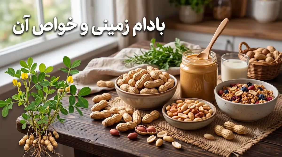 خواص بادام زمینی؛ فواید، مضرات و بهترین روش مصرف